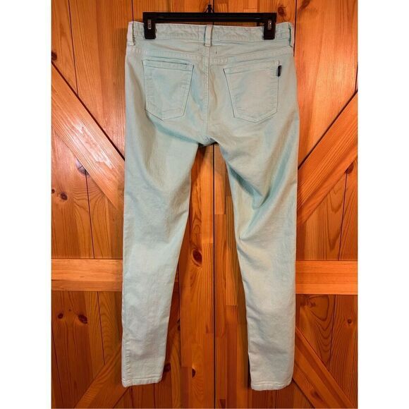 The North Face Jeans Womens Size 2 Mint Green Denim Skinny (0310) - Picture 4 of 8